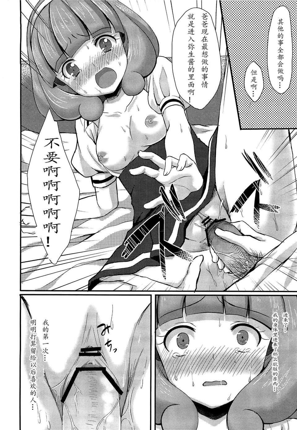 (C82)(同人誌)[とっとととめきち (とめきち)] 助けてパパ (スマイルプリキュア!)[天心個 17/26 