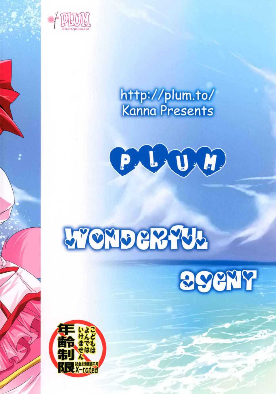 [空気系★漢化] (COMIC1☆6) [Plum (かん奈)] Wonderful Agent ( End