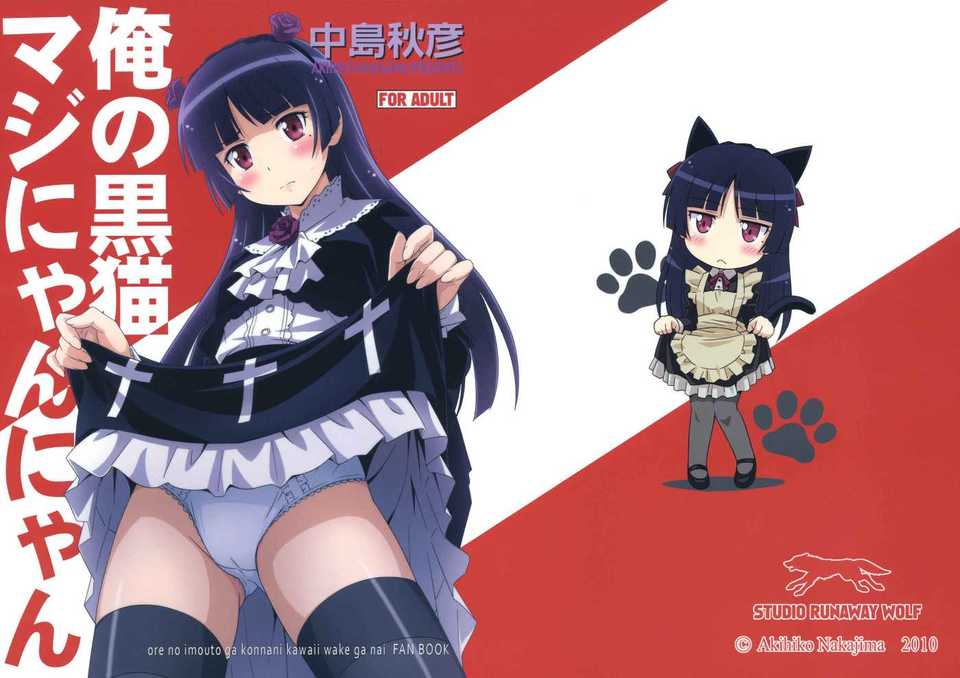 [空気系漢化] (同人誌)[STUDIO RUNAWAY WOLF (中島秋彥)] 俺の黒貓マジにゃ 1/26 