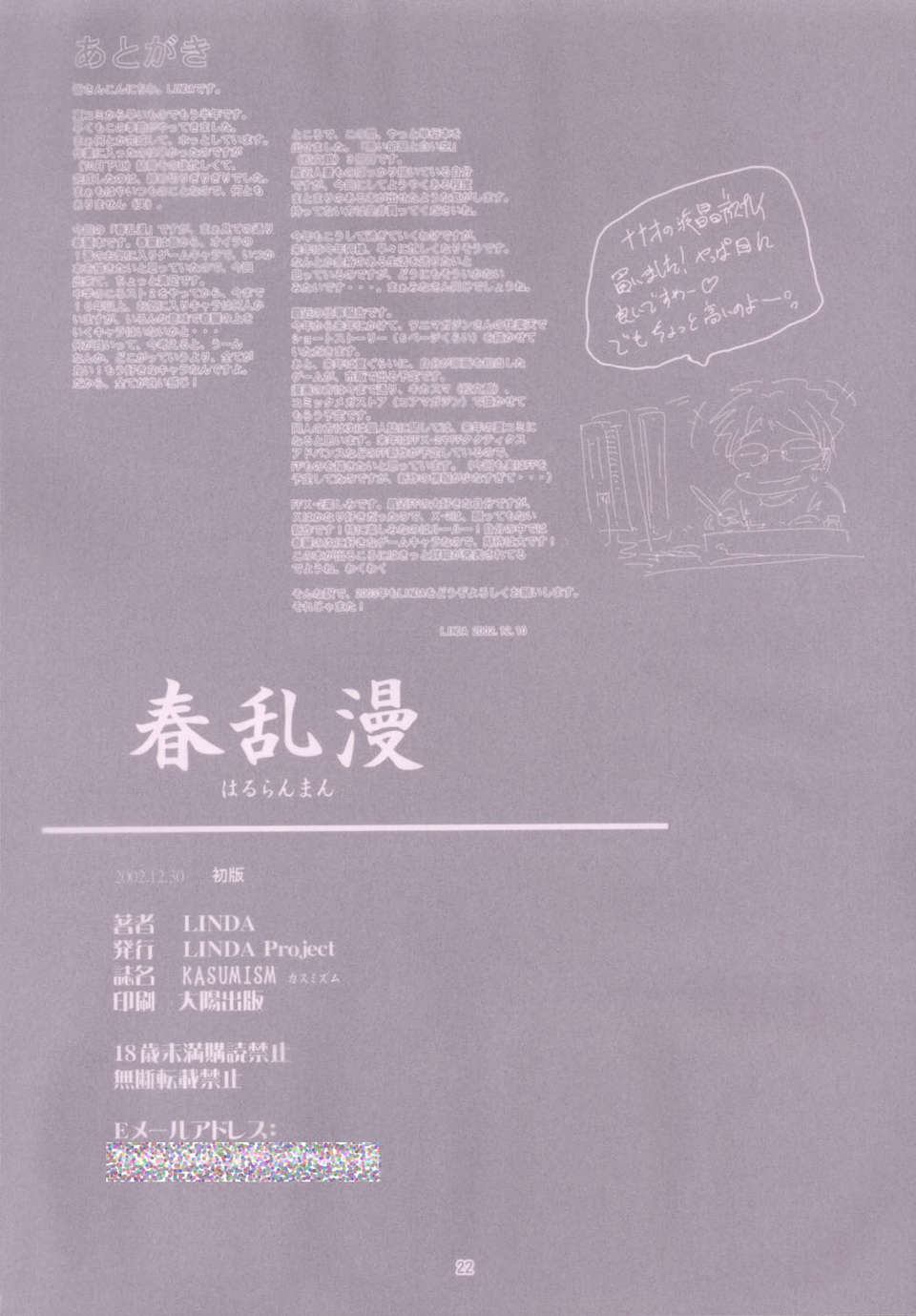 (C63)(同人誌)[LINDA Project] 春亂漫 (ストリートファイター) 23/24 