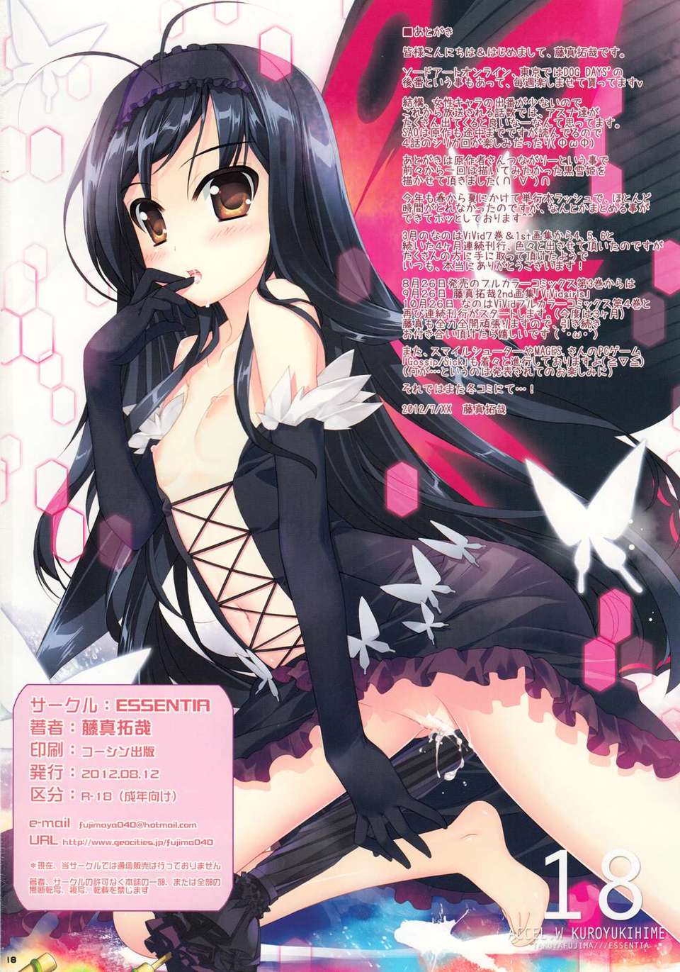 (C82) (同人誌) [ESSENTIA (藤真拓哉)] シークレットコード_オンライン (Sword Art Online) [別スキャン] 17/18 