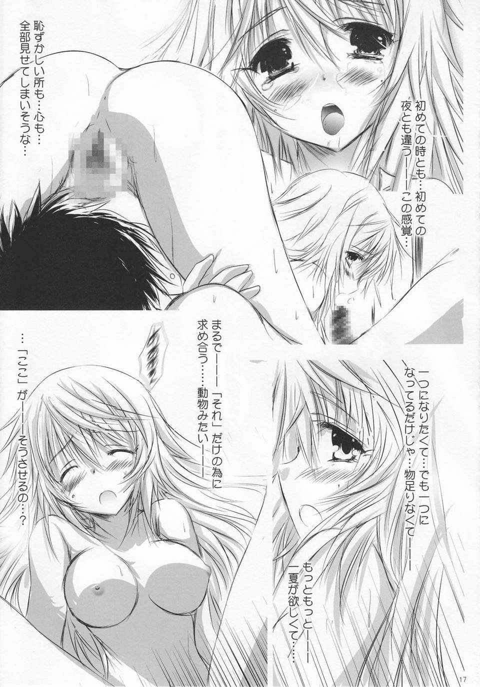 (C82) (同人誌) [SONIC WINTER (半崎蘭 & 月島改)] ふたりのなつものがたり。 (Infinite Stratos) 16/22 