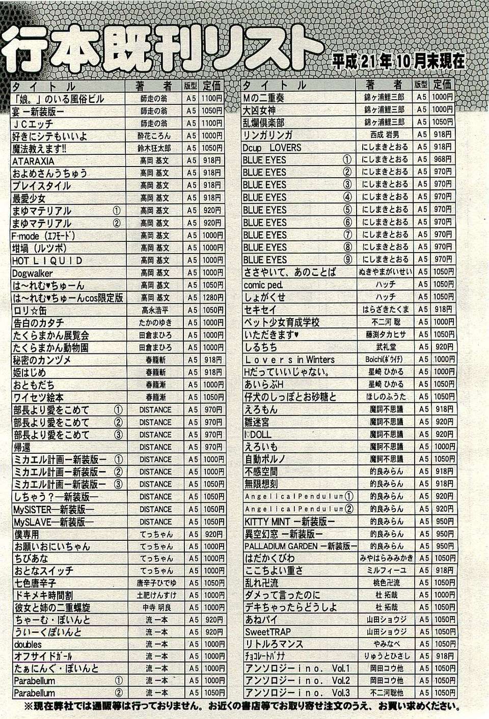 (成年コミック) [雑誌] Comic 阿吽 2009-12 468/482 