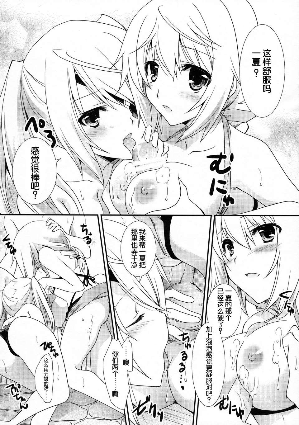 (C83)(同人誌)[茶菓子裁判 (山吹ムック)] シャル×ラウxSummer Sea (IS＜インフィニット?ストラトス＞)[魂+臉腫同人部] 15/23 