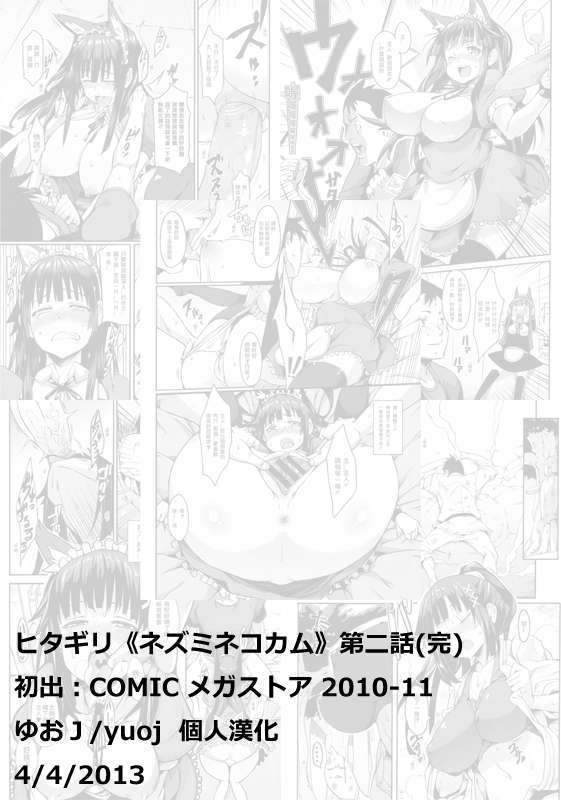 [漢化][ヒタギリ] ネズミネコカム (COMIC メガストア 2010-11) End