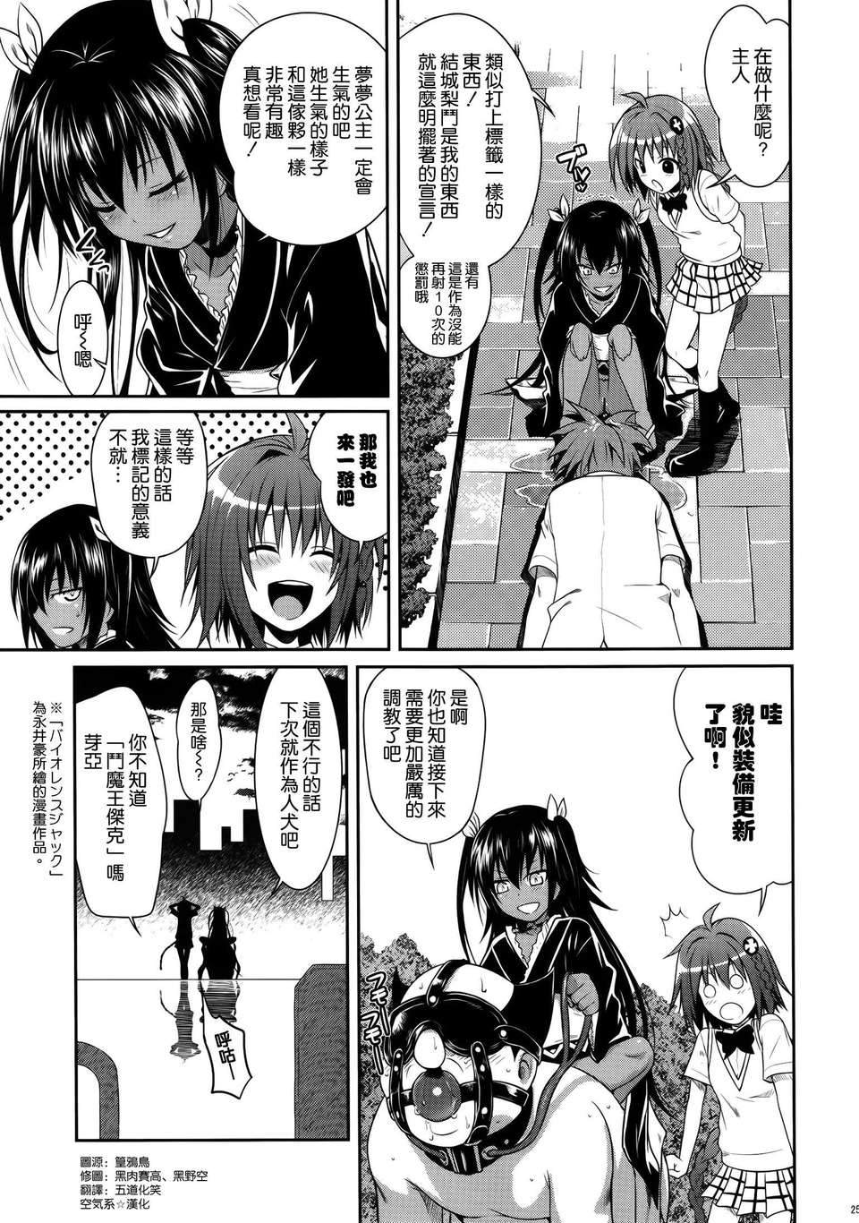 [空気系☆漢化] (COMIC1☆7) [40010壱號 (40010試作型)] NEMESIS-NAMESIS (ToLOVEる-とらぶる-) 26/27 