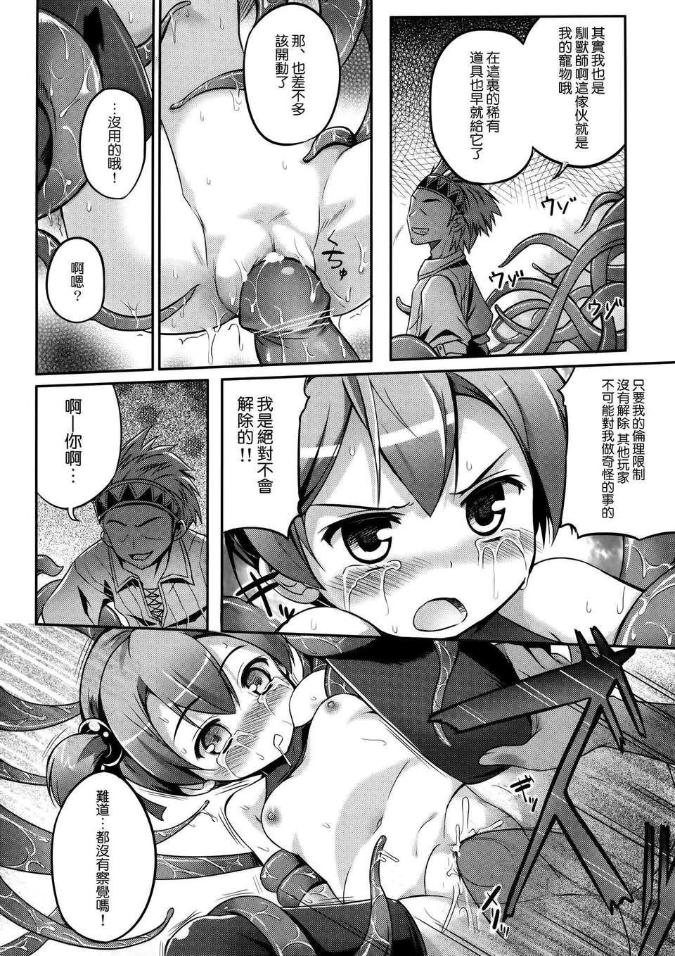 [空気系☆漢化] (COMIC1☆7) [翼 (緋ノ丘シュウジ)] シリカを罠にハメる (ソードアート オンライン) 13/20 