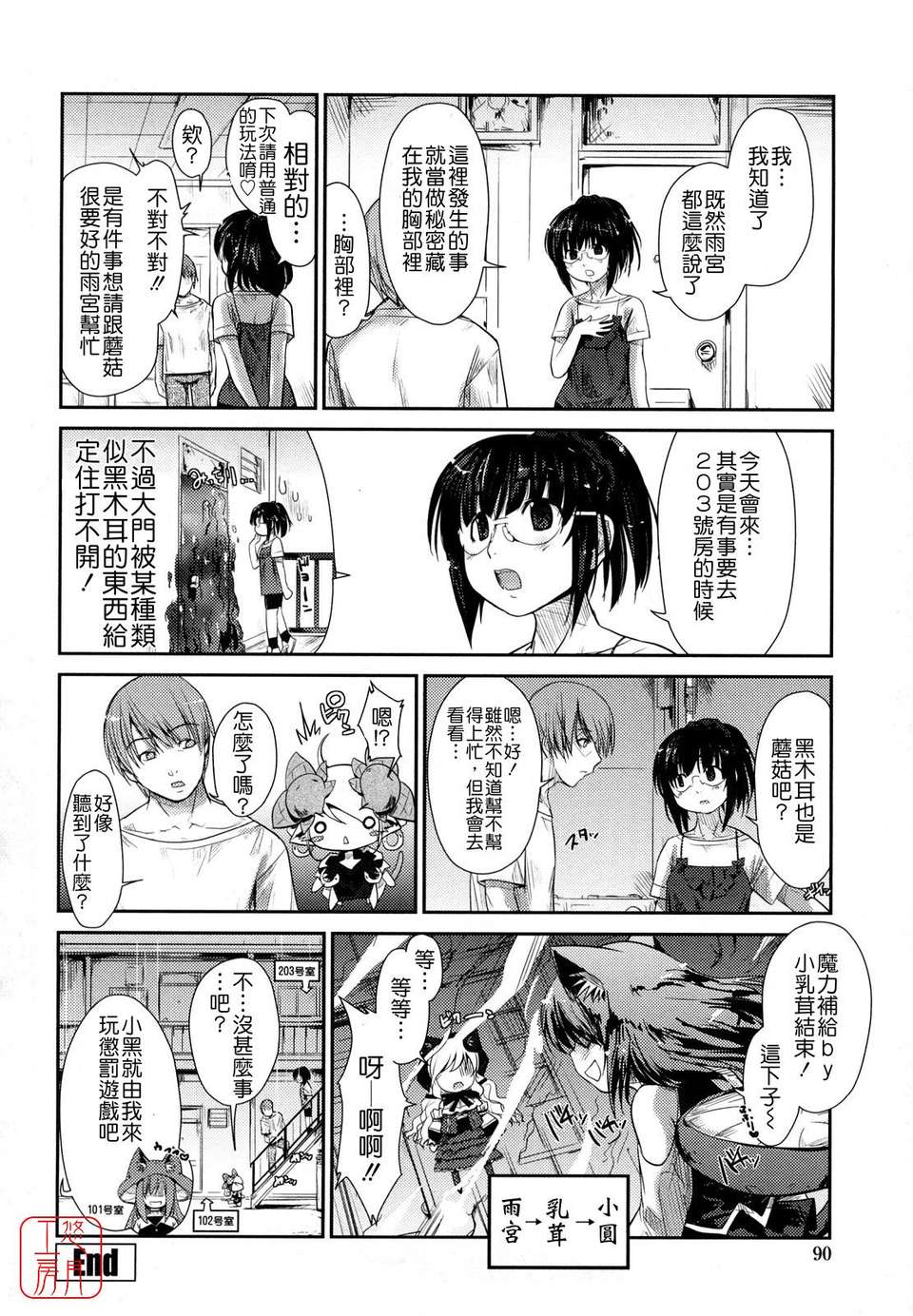[にびなも凸面體] ネコキノと雨の町 88/198 