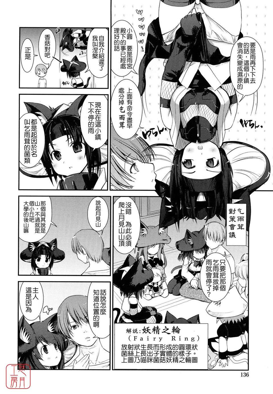 [にびなも凸面體] ネコキノと雨の町 134/198 