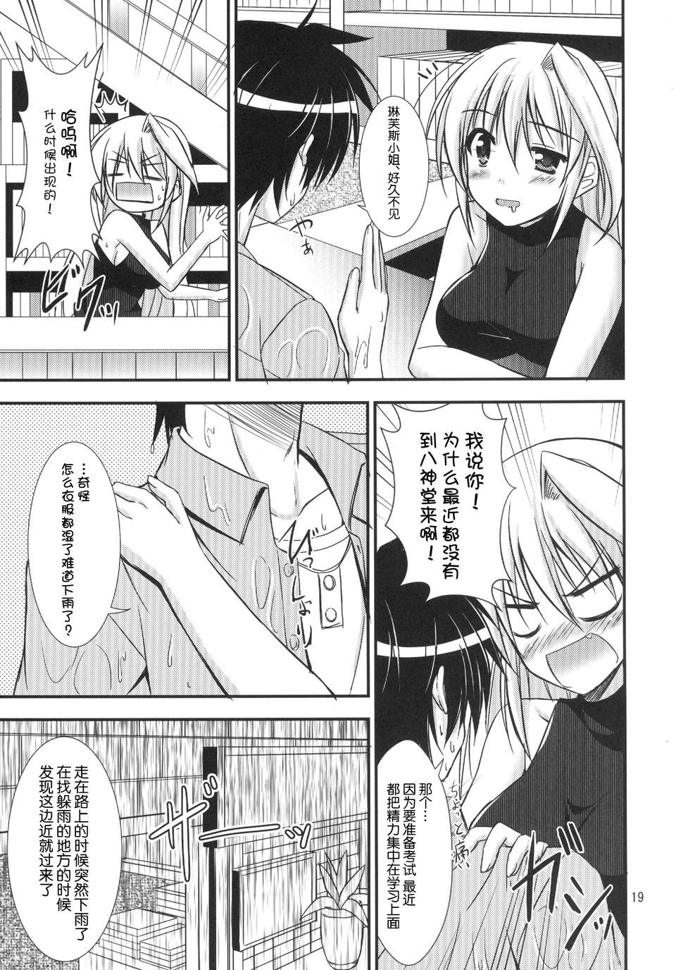 [臉腫漢化組](C84) [うぱ小屋 (えんどり)] 親友だけじゃ嫌なの! (魔法少女リリカルなのは) [DL版] 20/25 