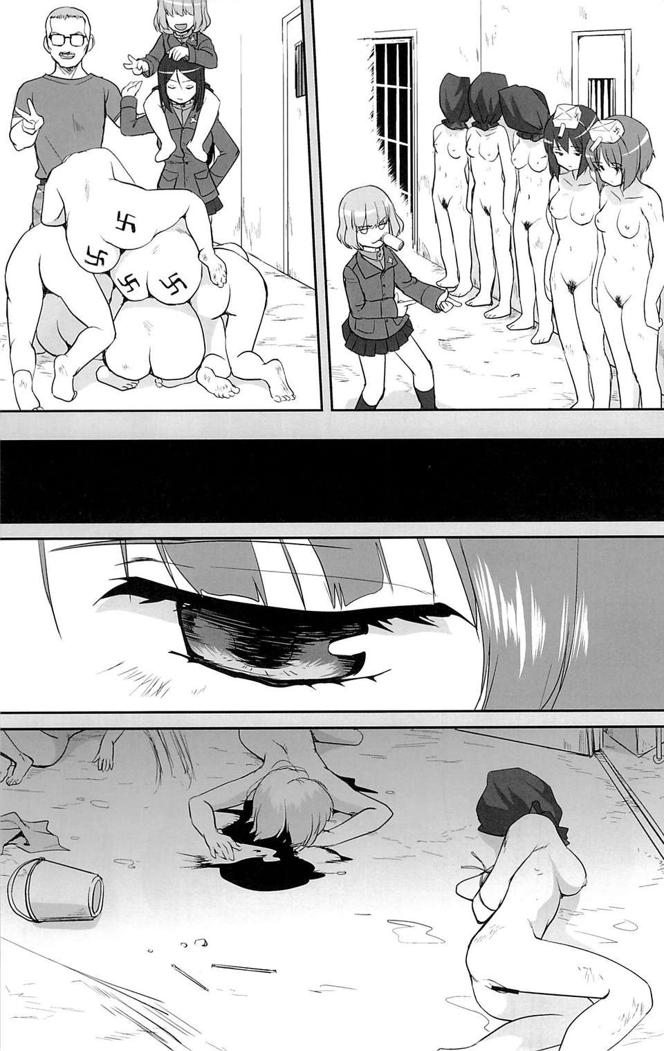 [臉腫漢化組] (C84) [蛸壷屋 (TK)] ゆきゆきて戦車道 (ガールズ&パンツァー) 46/56 