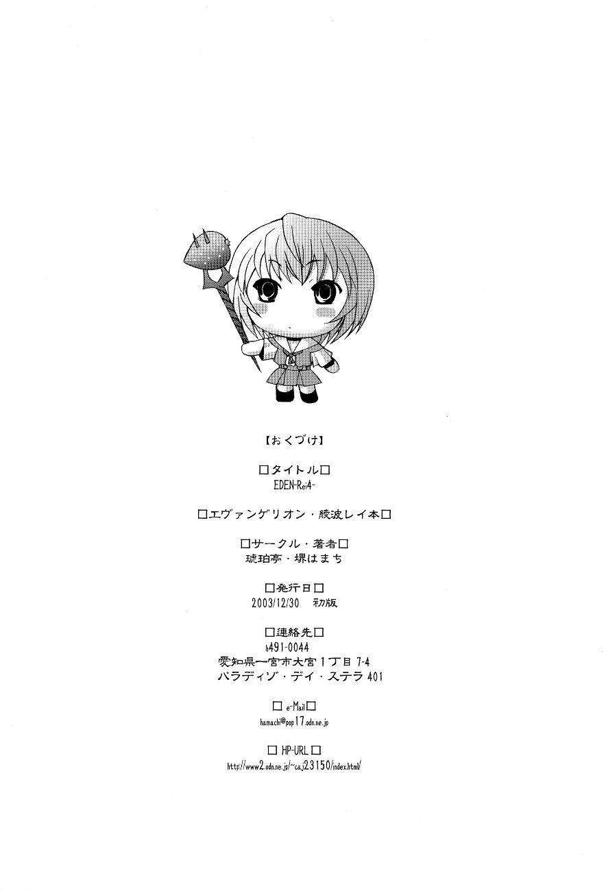 [不覺曉個人漢化] (C65)[琥珀亭 (堺はまち)] EDEN -Rei4- (新世紀エヴァンゲリオン) 30/31 