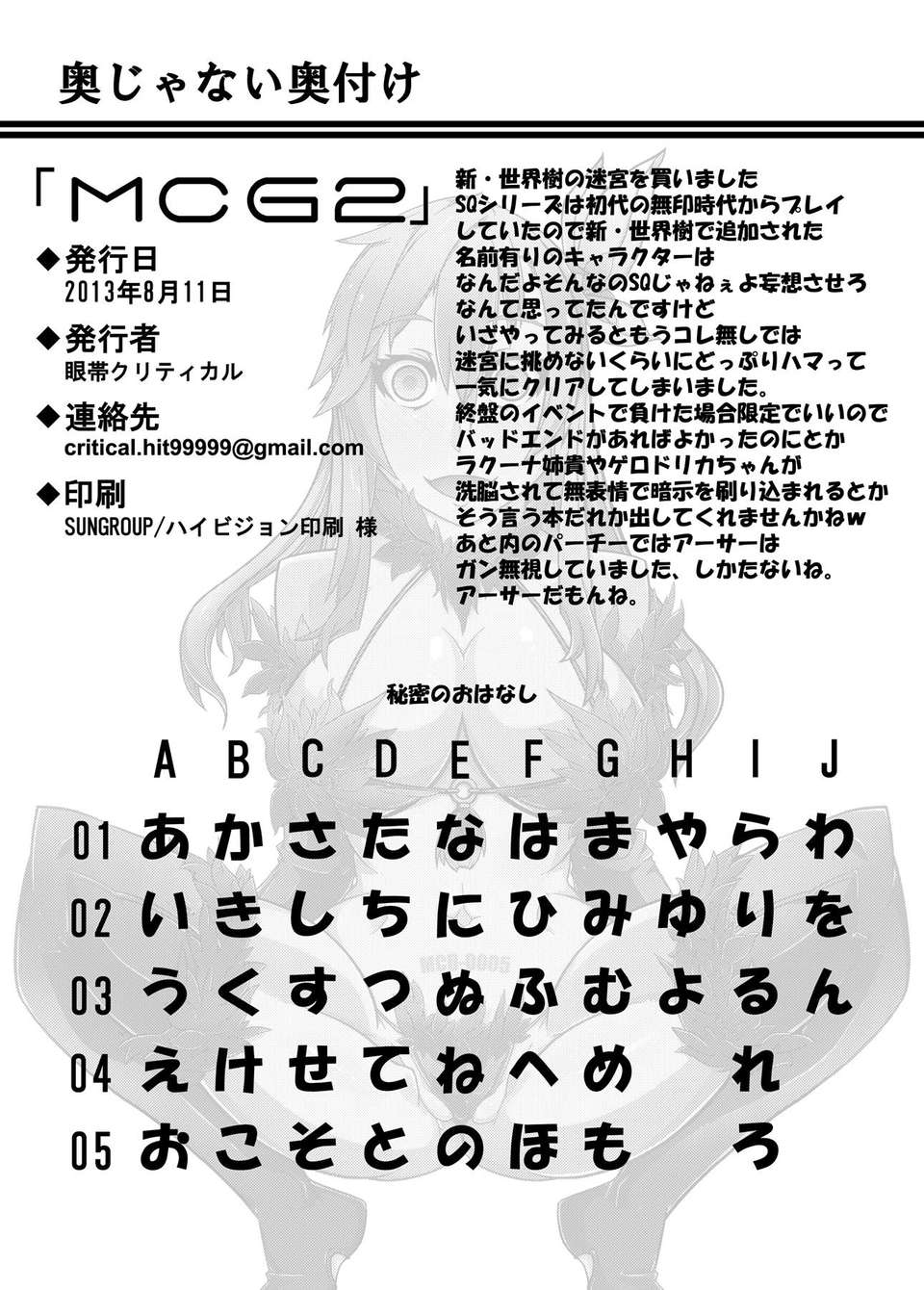 (C84)[眼帯クリティカル (BeLu)] MCG2 マインド_コントロール_ガールII （よろず） 21/22 