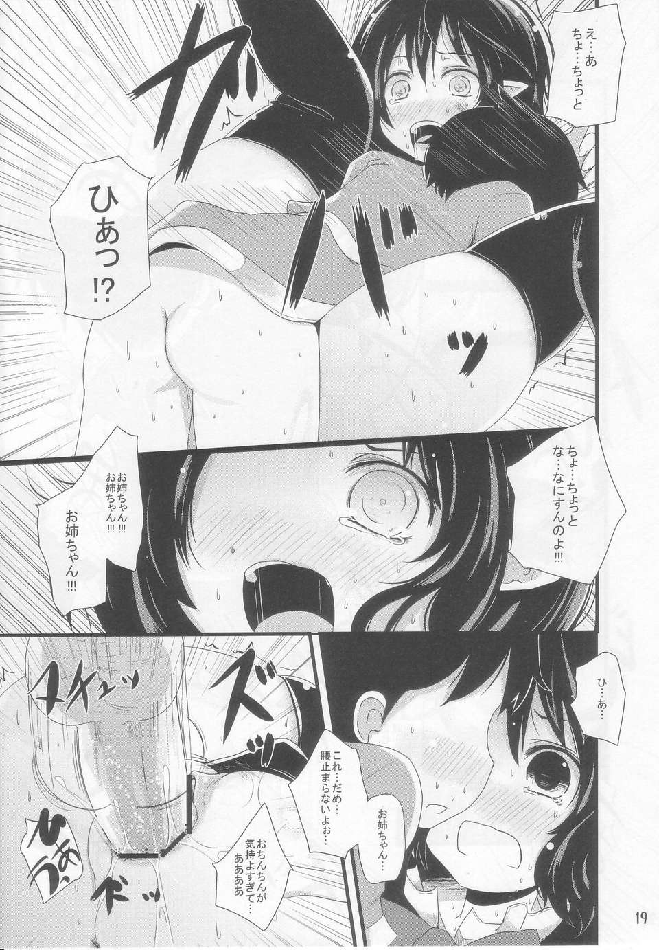 (C84) [きつねとぶどう (くろな)] ぬえっちぬえぬえ (東方Project) 19/26 