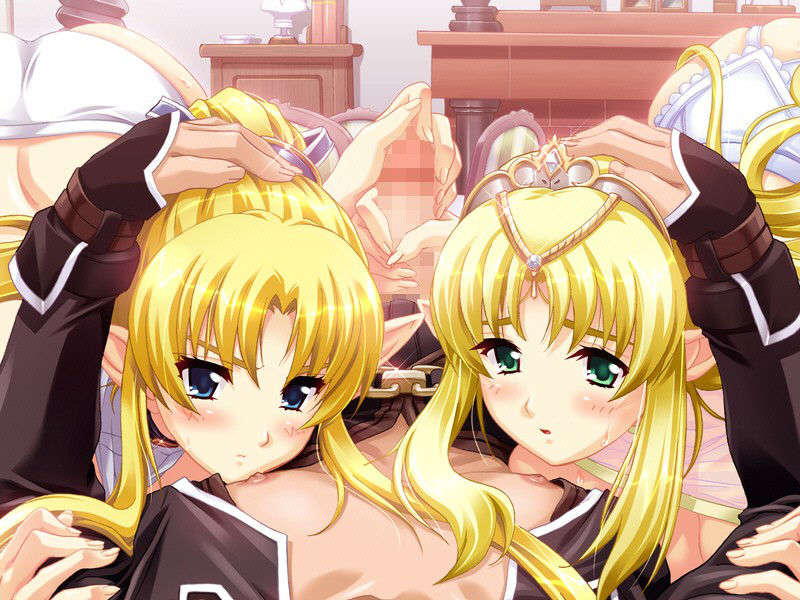 [090227][ルネ]エルフの雙子姫 ウィランとアルスラ「私はどうなってもいいから、お姉様には手を出さないで……!」 853/1524 