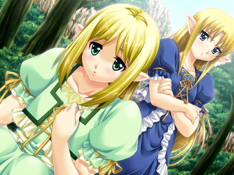 [090227][ルネ]エルフの雙子姫 ウィランとアルスラ「私はどうなってもいいから、お姉様には手を出さないで……!」 1167/1524 