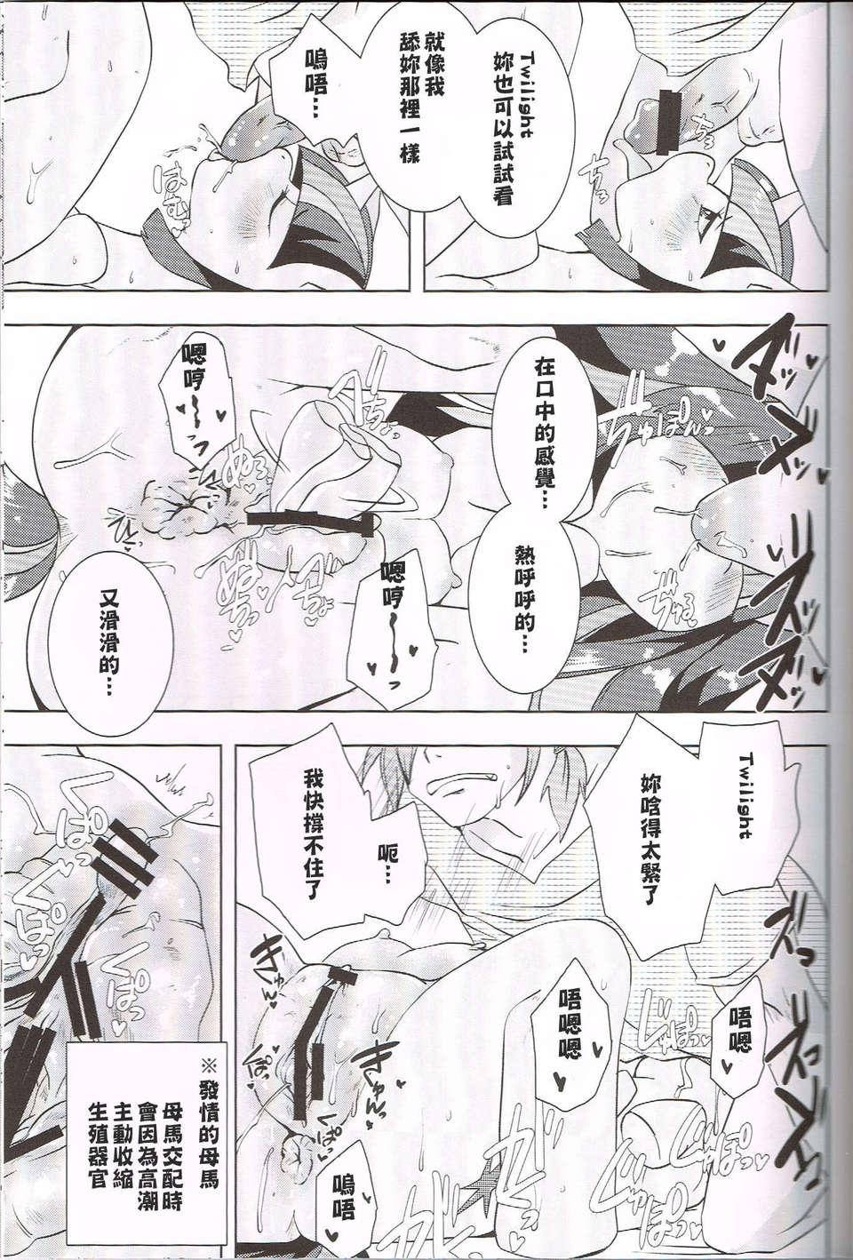 (C84)[おるてんしあ(しのべ)]こうまとこんなこと(マイリトルポニー?トモダチは魔法?) [中文化] 12/26 