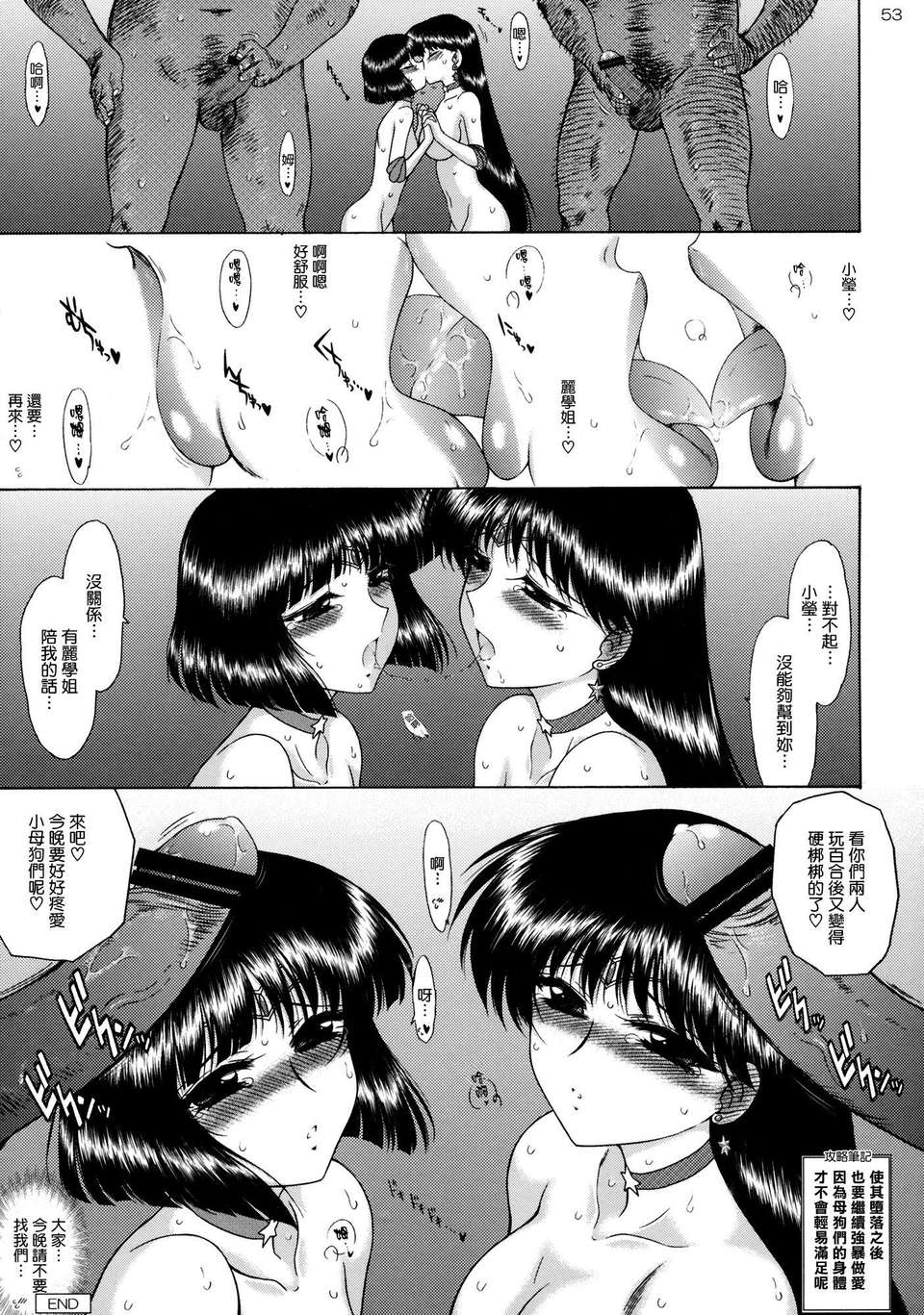 犬獣)] SOFT & WET (美少女戦士セーラームーン) (清純突破漢化) 53/55 