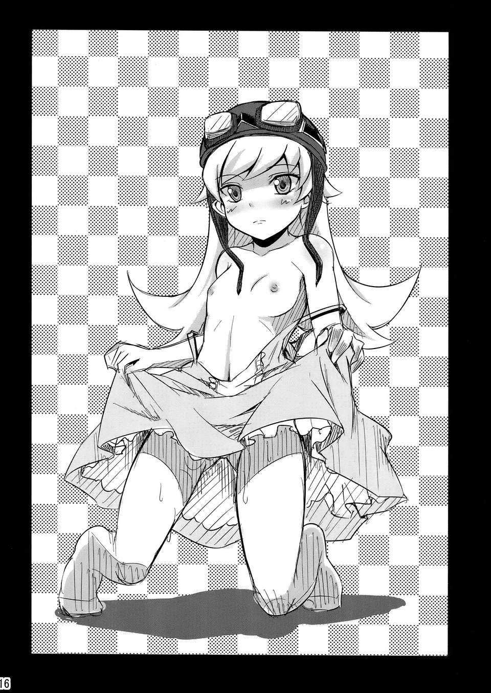 【狼娘漢化】(C77) [ネクロリンサー (きもとかなた)] 忍の忍 (化物語) 17/19 