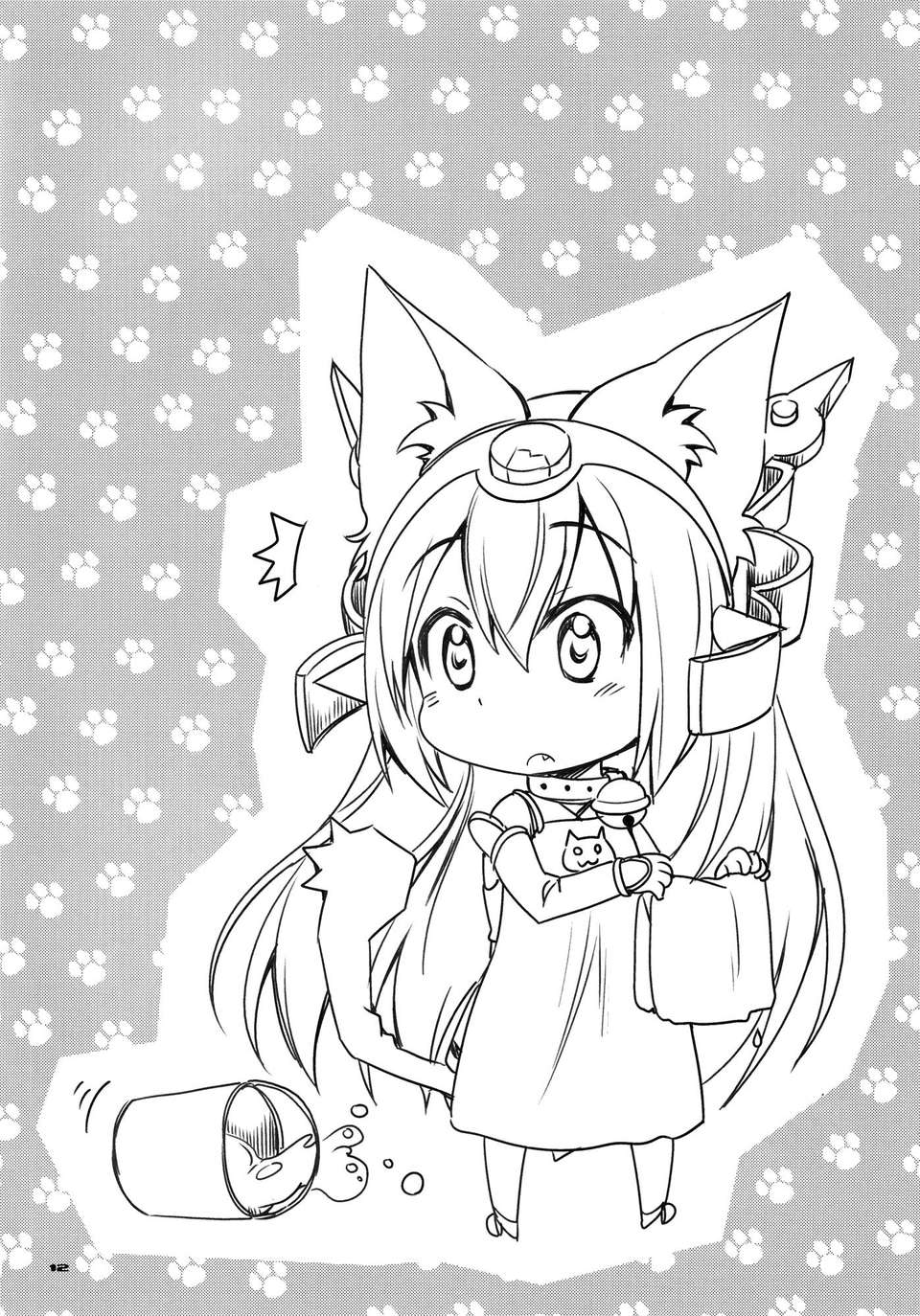 [空気系☆漢化] (C85) [M&M★ (星野円)] 野良戦艦長門(にゃがと)さん改 (艦隊これくしょん-艦これ-) 13/20 