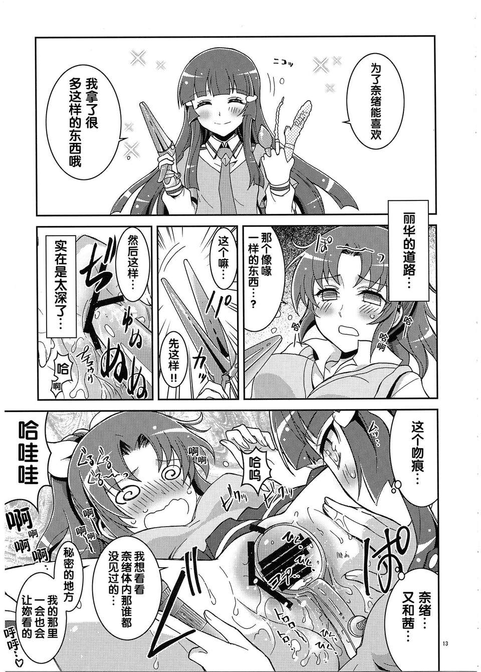 [模糊的實體漢化組](C83) [PROJECTハラキリ (介錯)] SMILE×SMILE×SMILE (スマイルプリキュア!) 13/23 