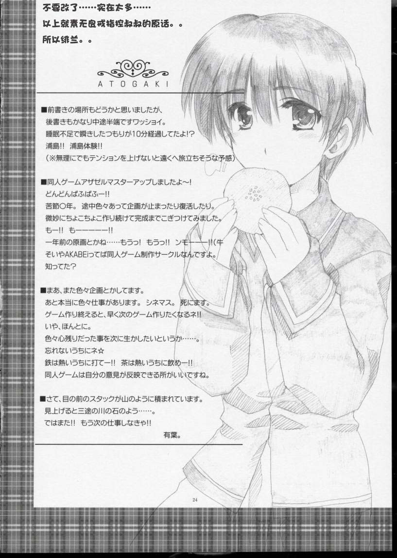 (同人誌)[AKABEi SOFT] GLANaD (CLANNAD)[緋色漢化組] 23/25 