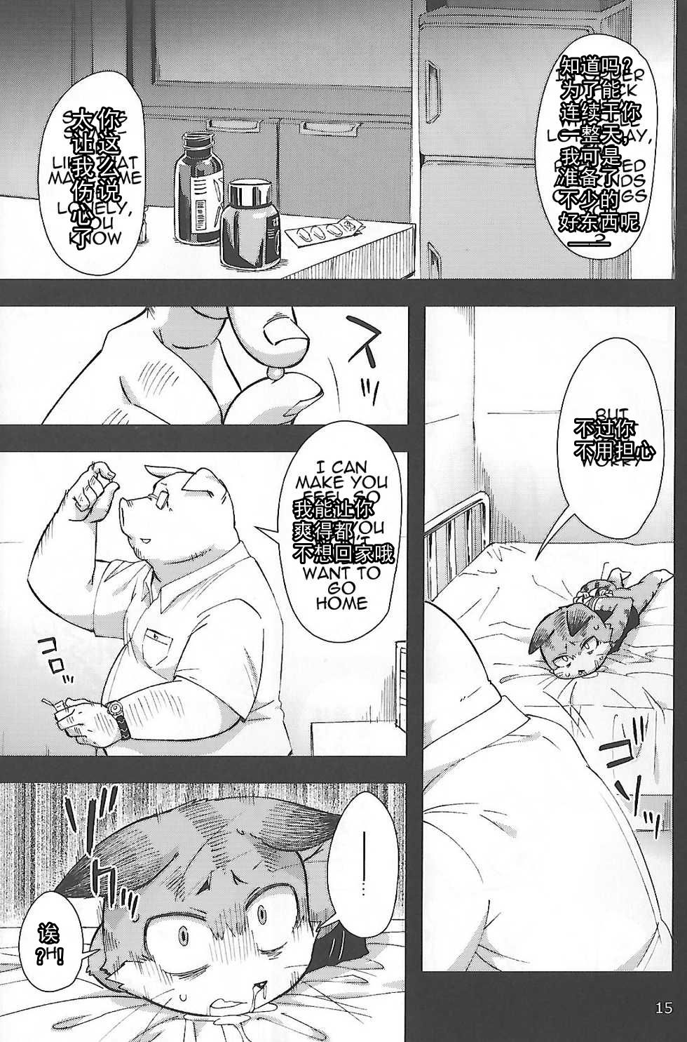 (関西!けもケット6) [はるごや (春助)] はるぼん12 [中國翻訳] 15/31 