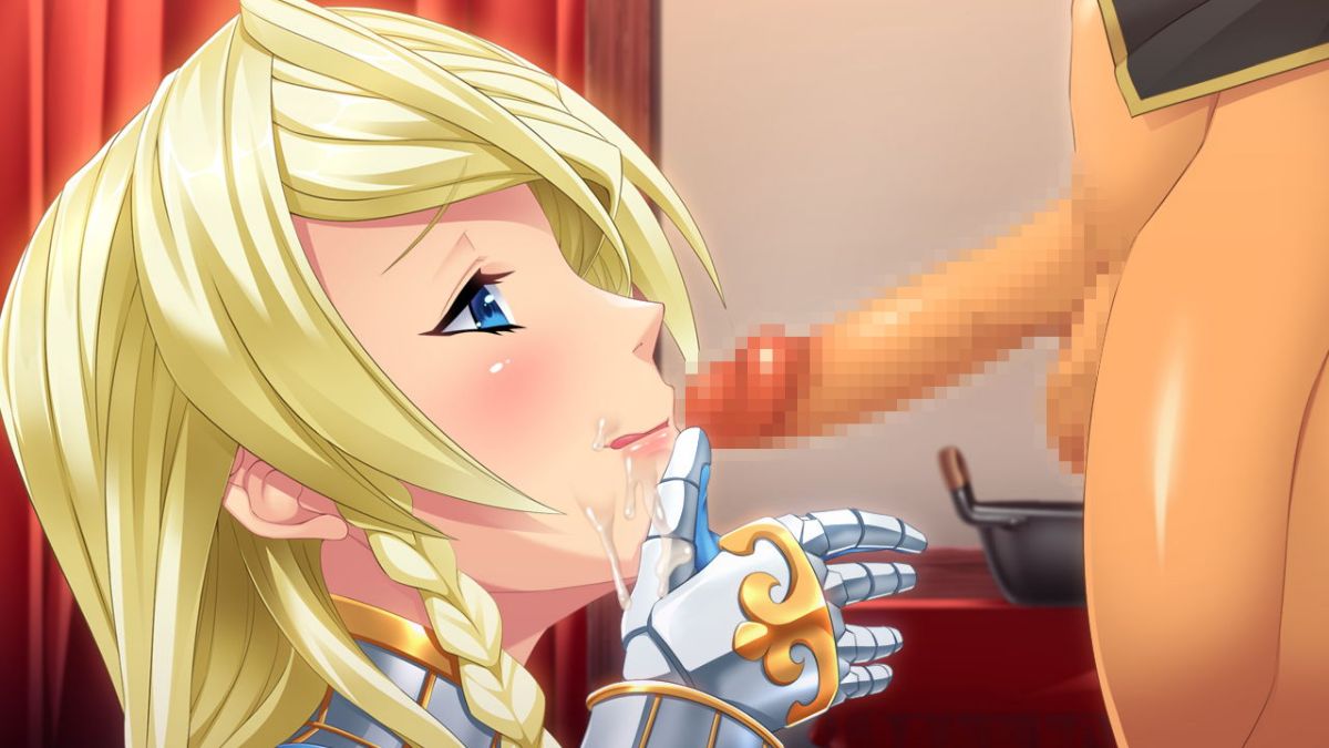 (ゲームCG) [ルネ] 巨乳プリンセス催眠「下賤な貴方のモノを……んちゅっ、んじゅるるる……れろっ、しゃぶったりするものですか!」 2105/2858 