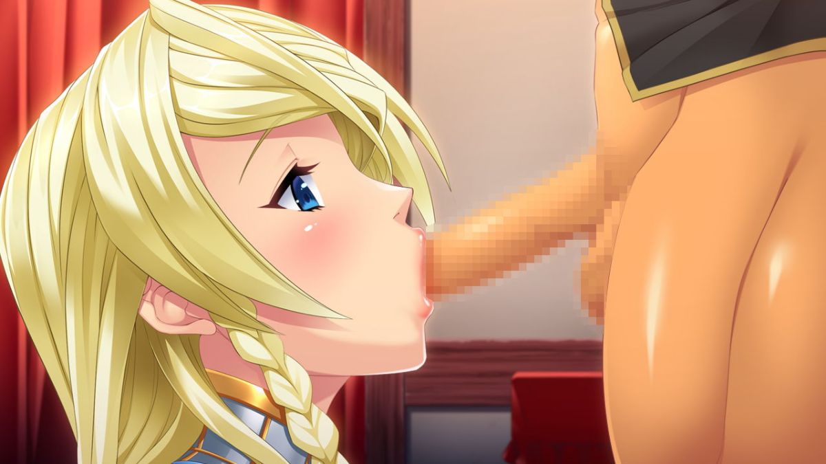 (ゲームCG) [ルネ] 巨乳プリンセス催眠「下賤な貴方のモノを……んちゅっ、んじゅるるる……れろっ、しゃぶったりするものですか!」 2107/2858 