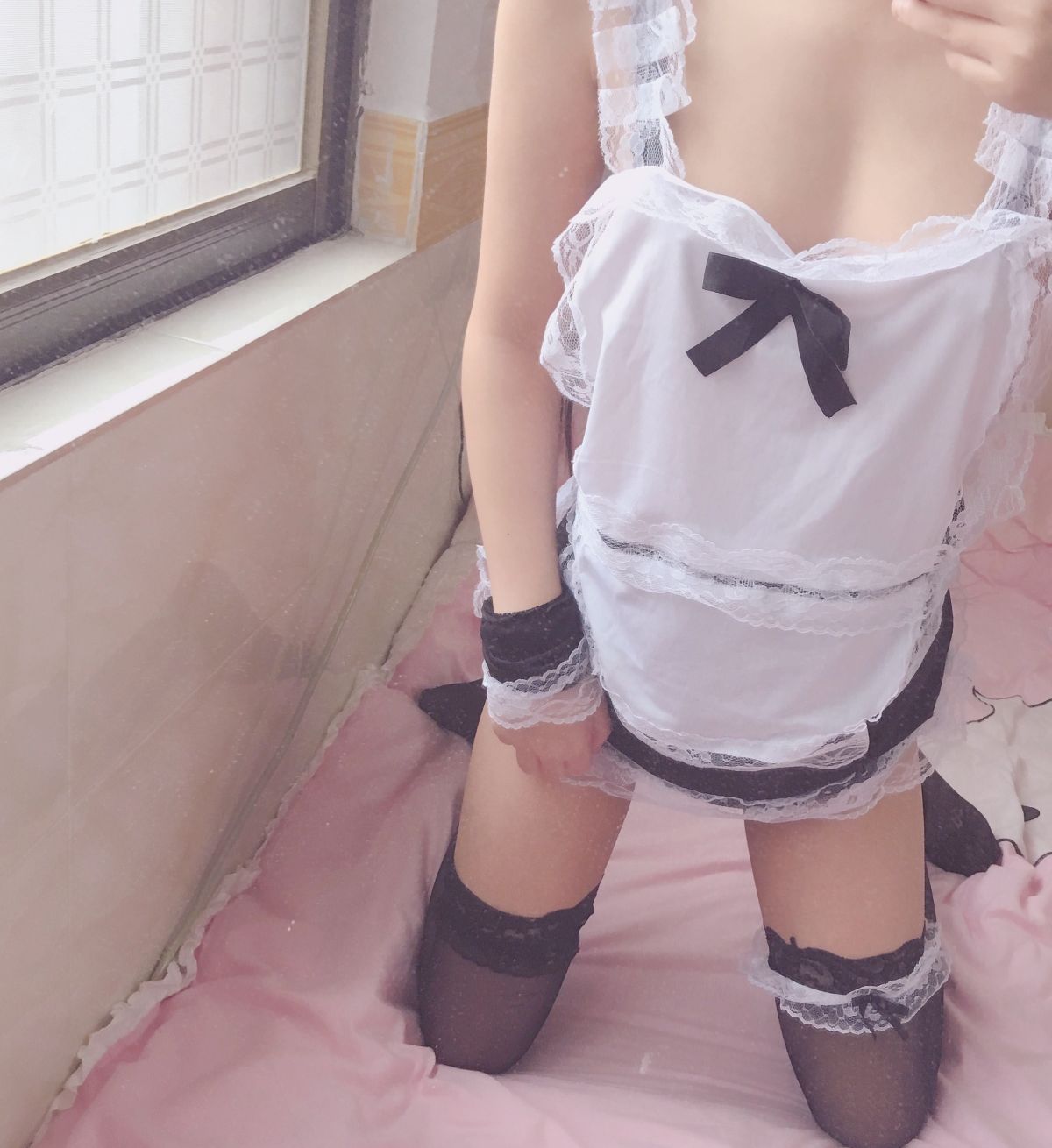 萌白醬黑絲女仆 33/49 