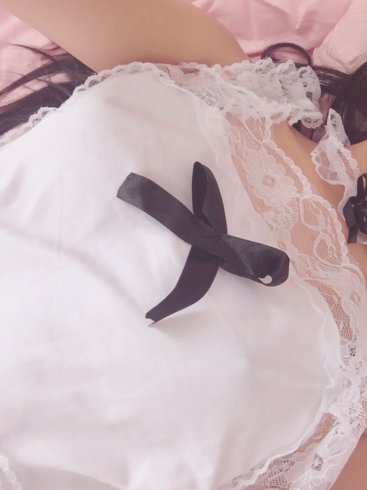 萌白醬黑絲女仆 44/49 