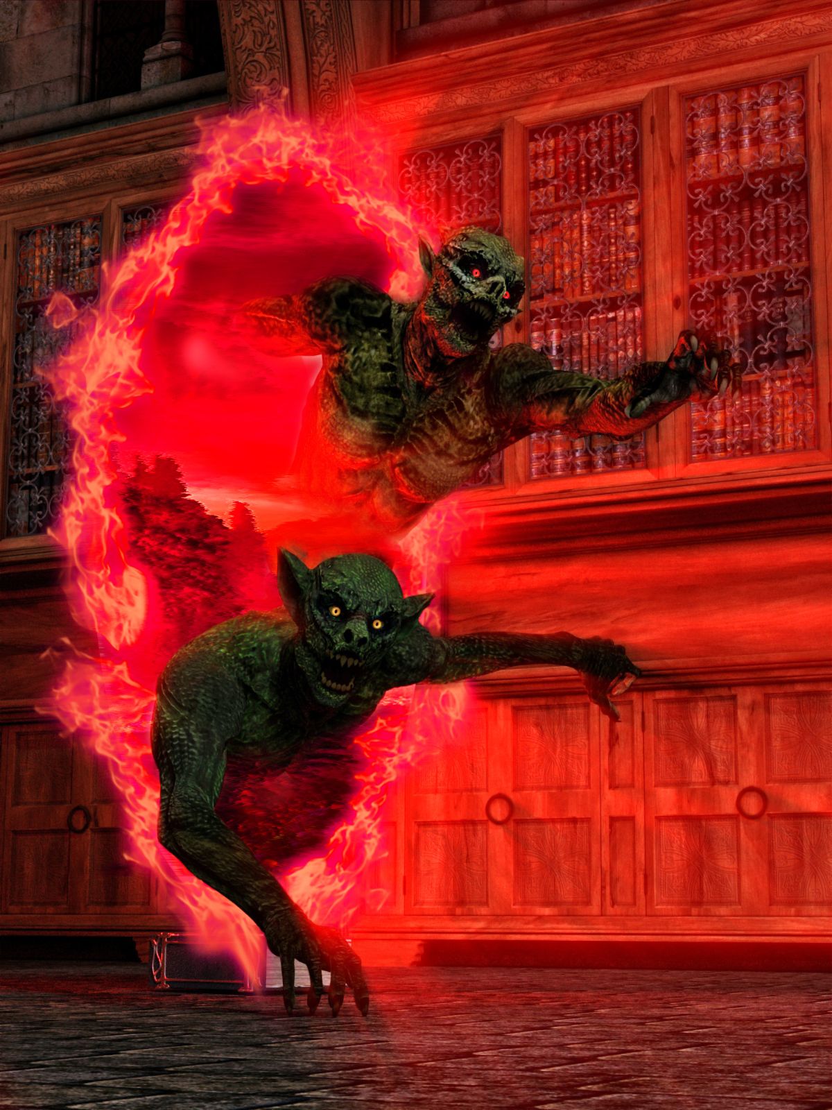 [Hibbli3D] Sorceress Lori - Beyond Death + Sold To Demons 121/228 