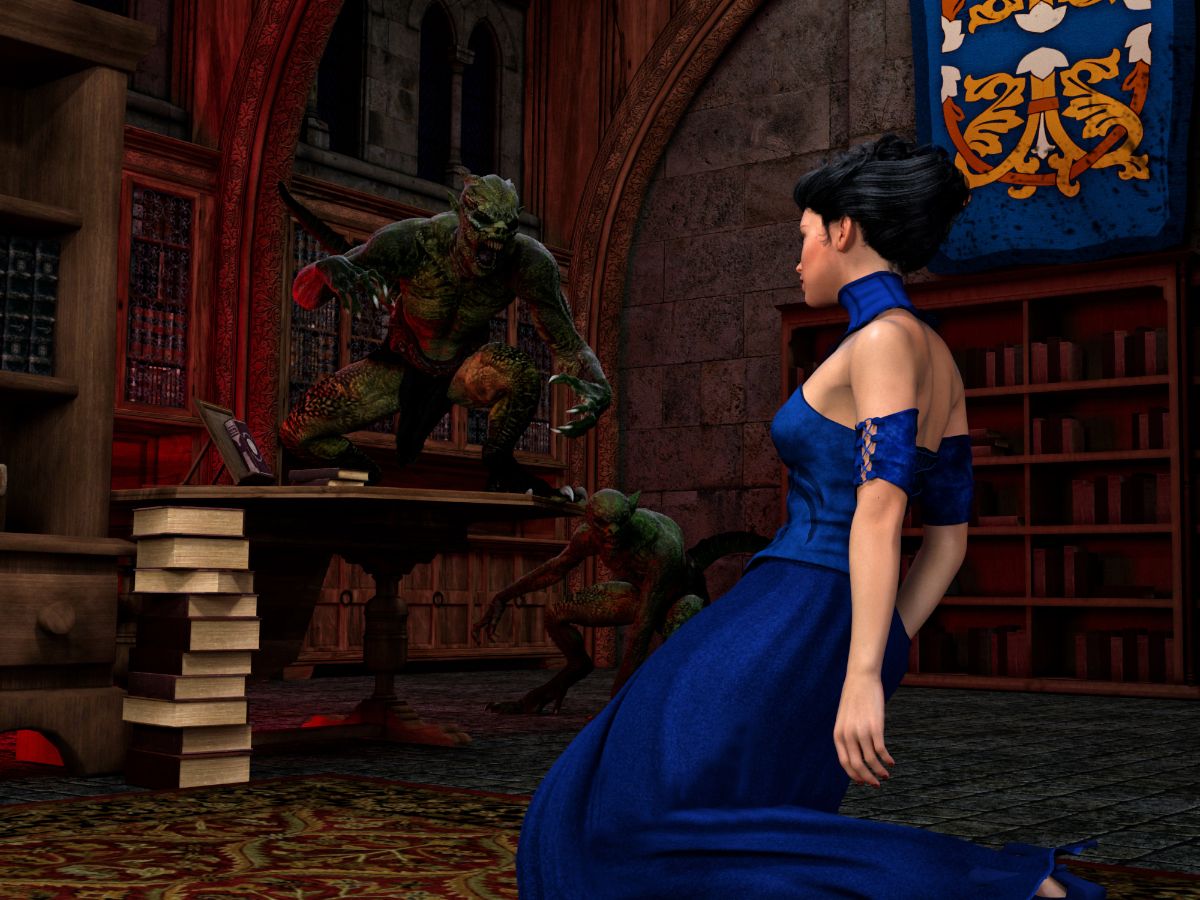 [Hibbli3D] Sorceress Lori - Beyond Death + Sold To Demons 127/228 