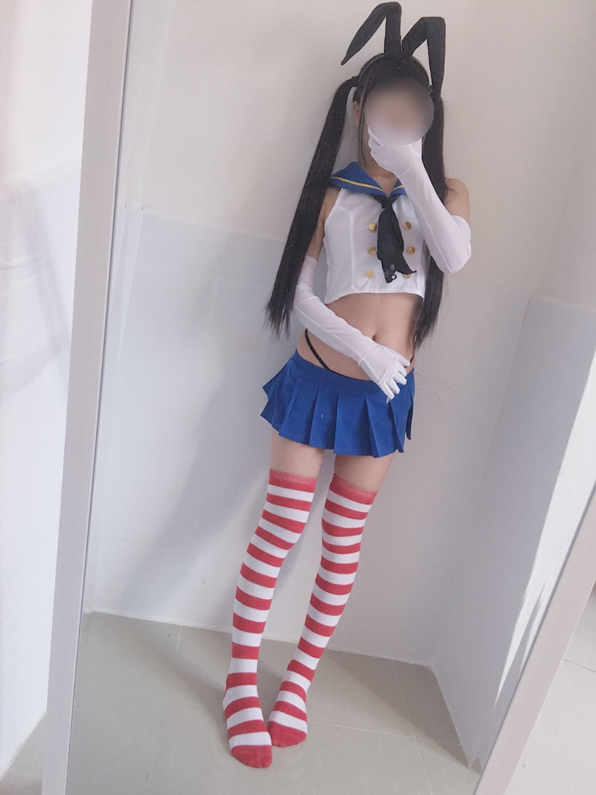 萌白醬CosPlay島風 46/57 