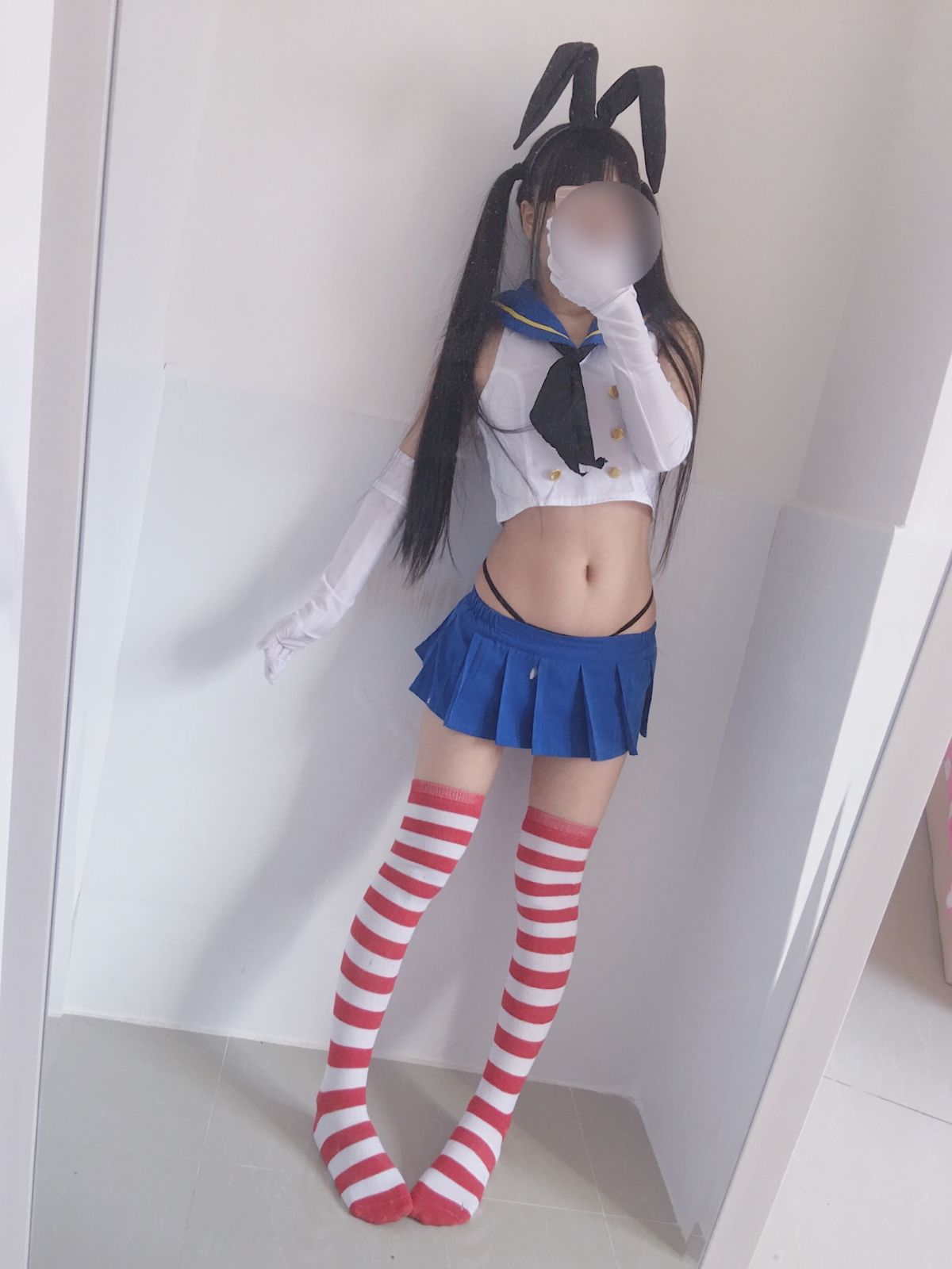 萌白醬CosPlay島風 48/57 