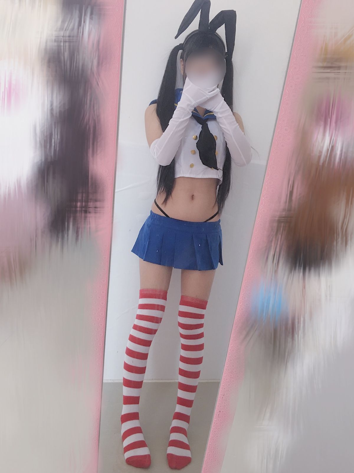 萌白醬CosPlay島風 50/57 