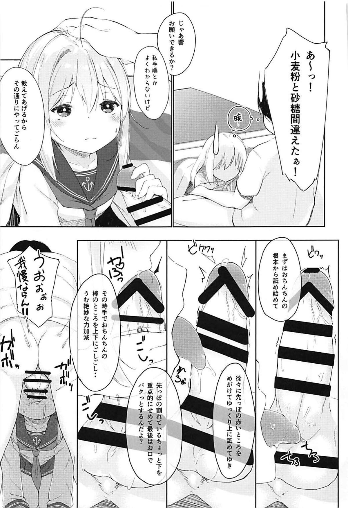 (C93) [爽やか特濃みるく (在誠舞あゆか+)] 響とおこたで濃蜜時間 (艦隊これくしょん-艦これ-) 14/22 