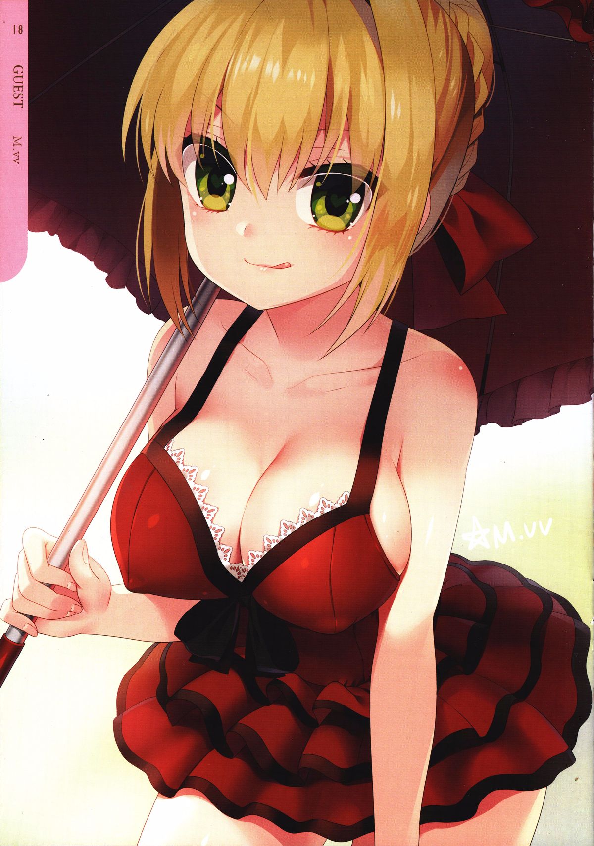 [摸魚社 (fiodo)] 蜜色桃林 冠位之宴 Big tits of Fate GO (Fate Grand Order) [中國語] 19/30 