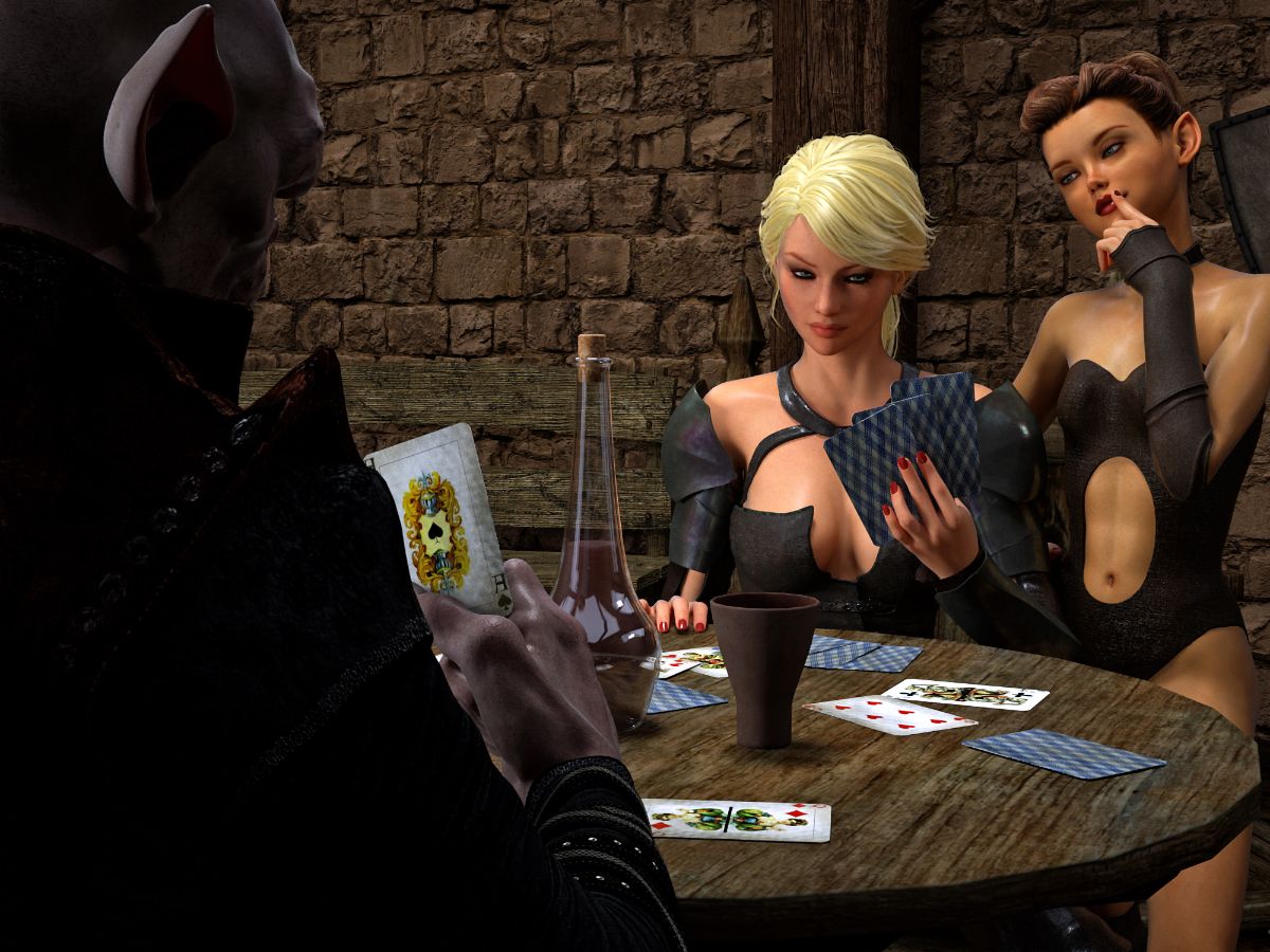 [Hibbli3D] Thief Ezri - Don't Get Caught Again + Knight Elayne - Game of Mischief 84/125 
