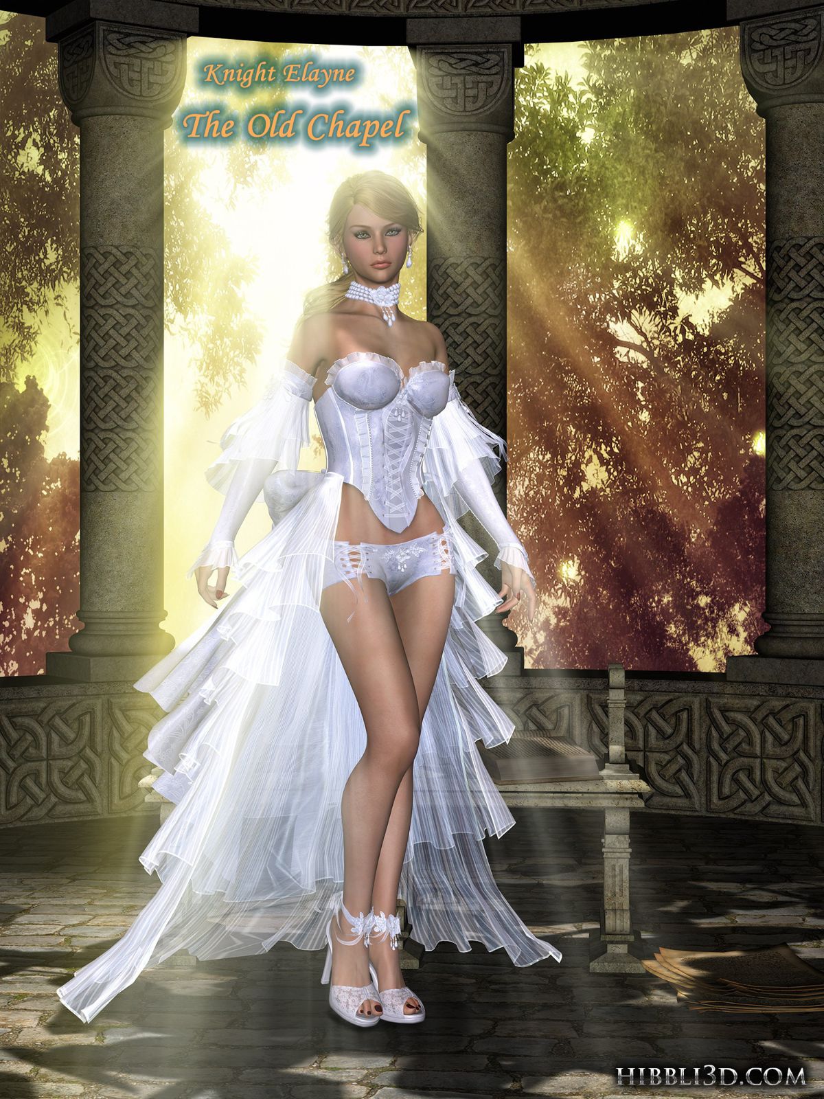 [Hibbli3D] Knight Elayne - The Old Chapel + Treacherous Illusions 1/237 