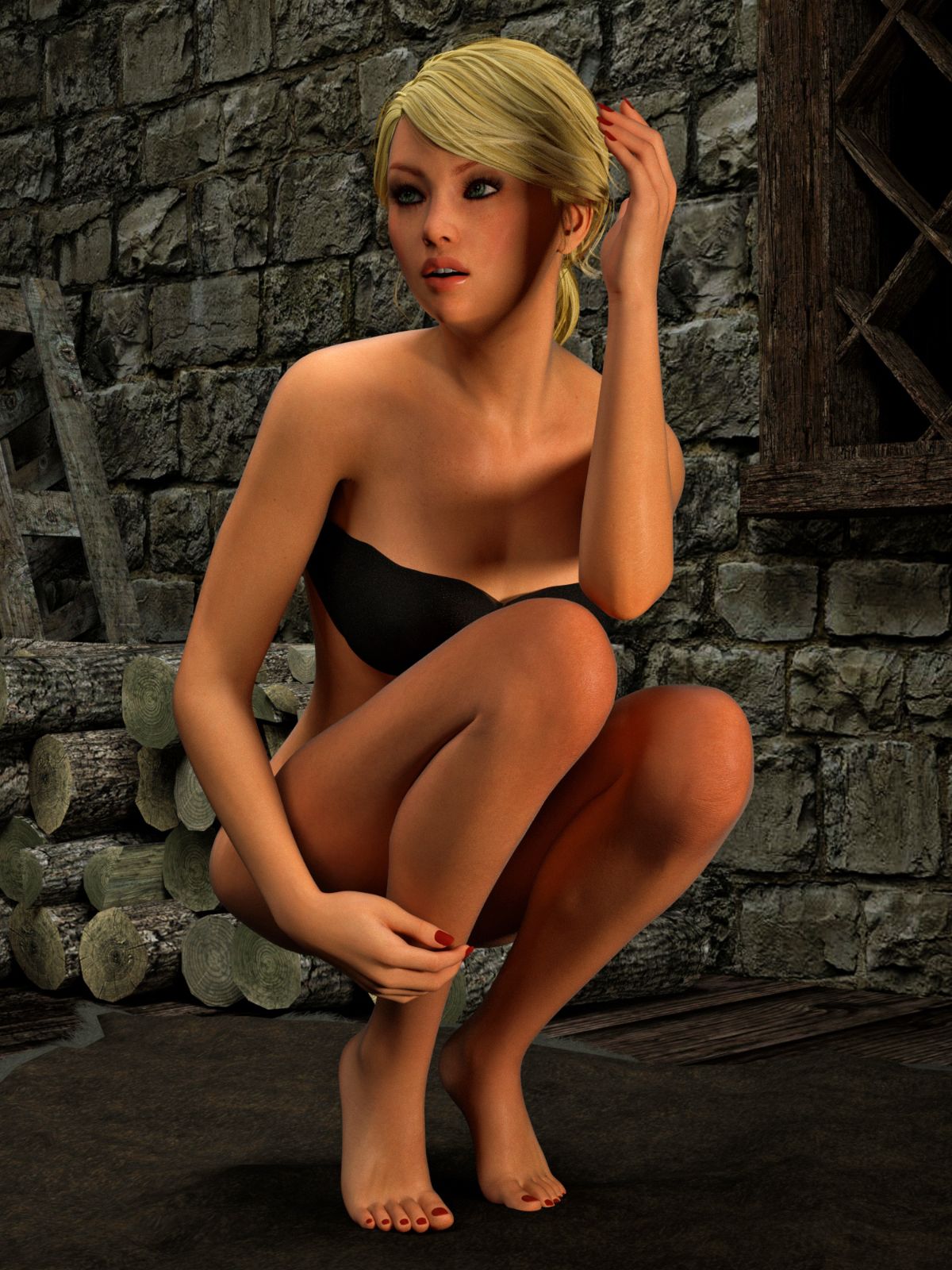 [Hibbli3D] Knight Elayne - The Old Chapel + Treacherous Illusions 121/237 