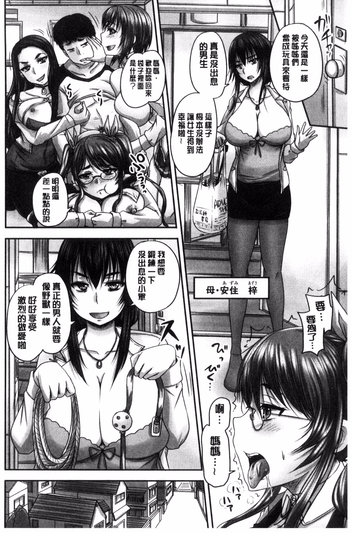 [風的工房][秋神サトル] 孕ませックス！！ 受孕的性愛!!~墮落的寢取偷吃牝豚們~ 185/210 