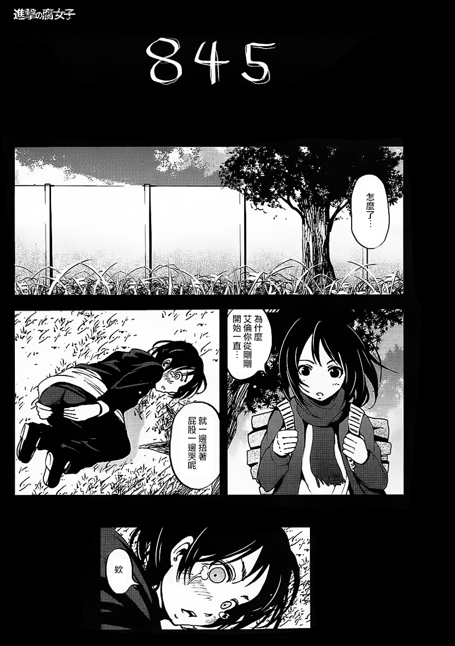 [沒有漢化](C84) [木星在住] 進撃の腐女子 (進撃の巨人) 23/27 