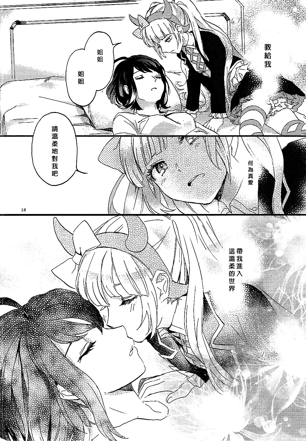 [沒有漢化](CC大阪109) [星屑ドルチェ (かやこ)] やさしく愛して (ダンガン ロンパ) 28/31 