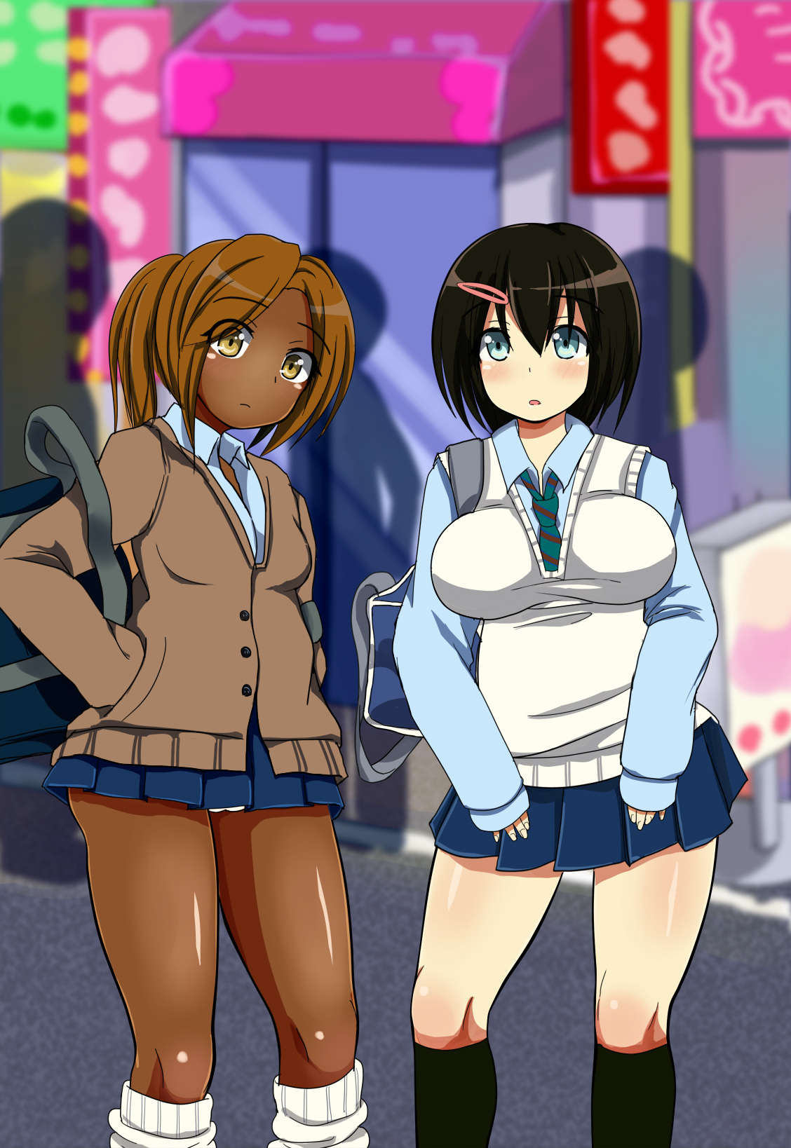 [あんねーすーぷれっくす][黒ギャルJ○中出し発情日誌] 171/374 