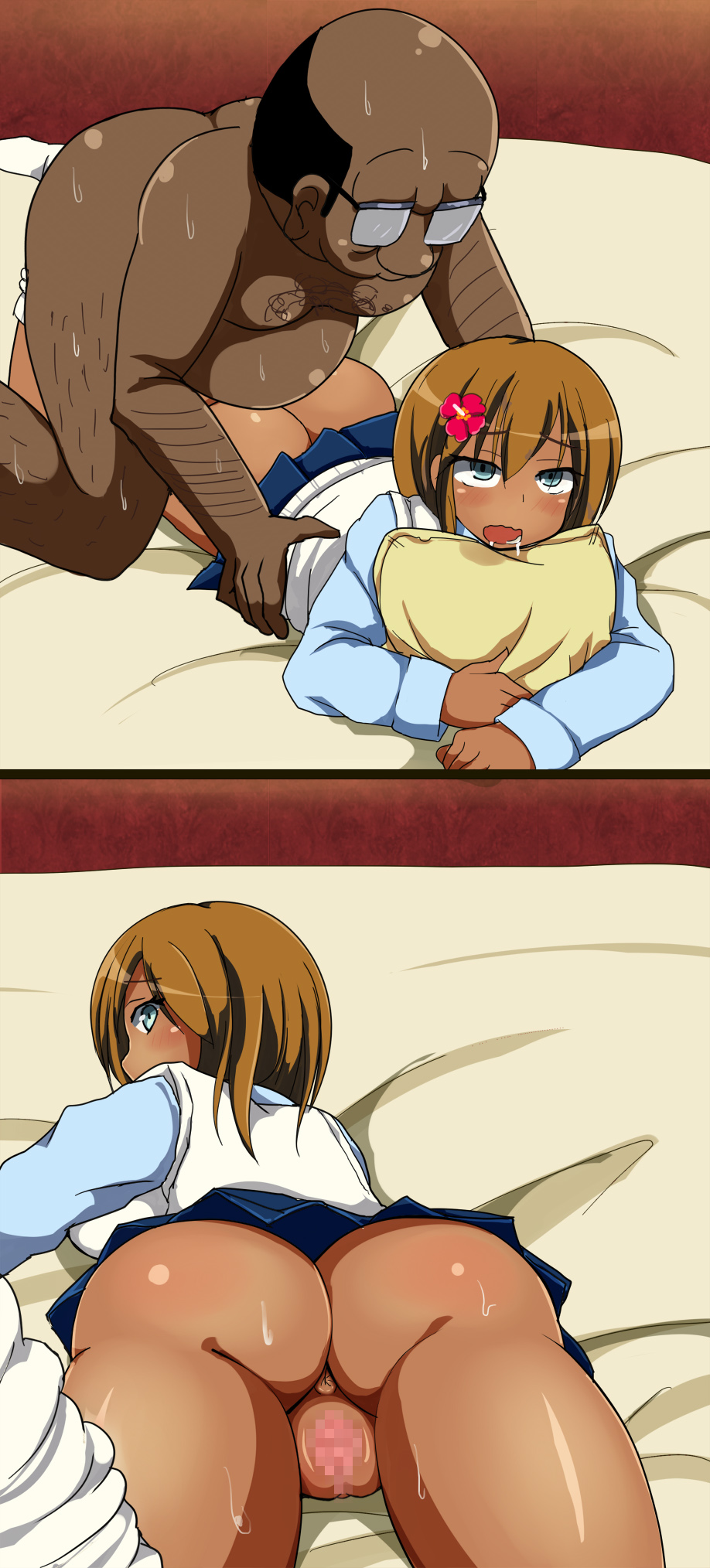 [あんねーすーぷれっくす][黒ギャルJ○中出し発情日誌] 220/374 