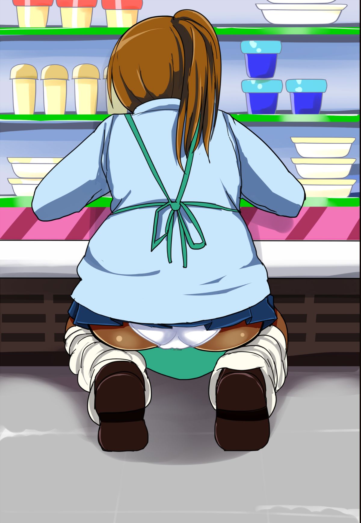 [あんねーすーぷれっくす][黒ギャルJ○中出し発情日誌] 253/374 