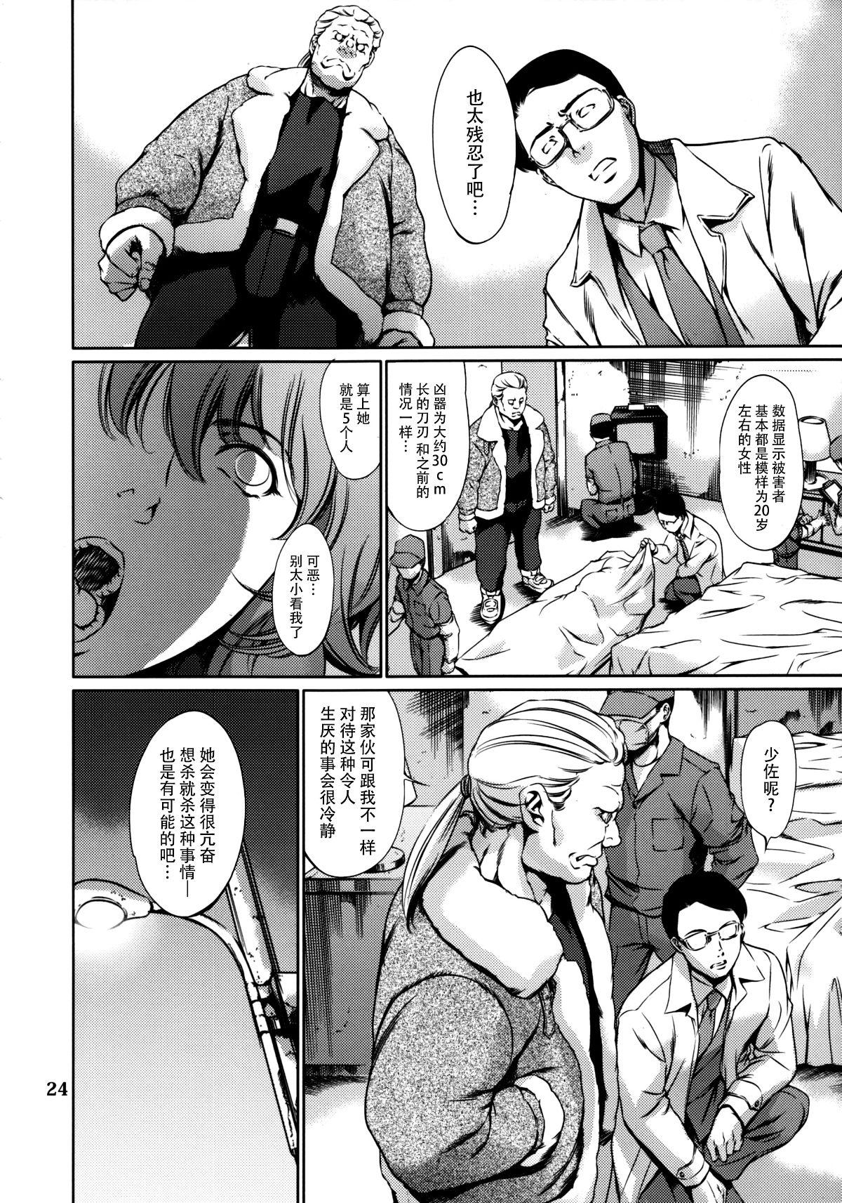 [臉腫漢化組] (C88) [メスゴリラ。 (まぐろ帝國)] DERENUKI2 (攻殻機動隊) 24/30 