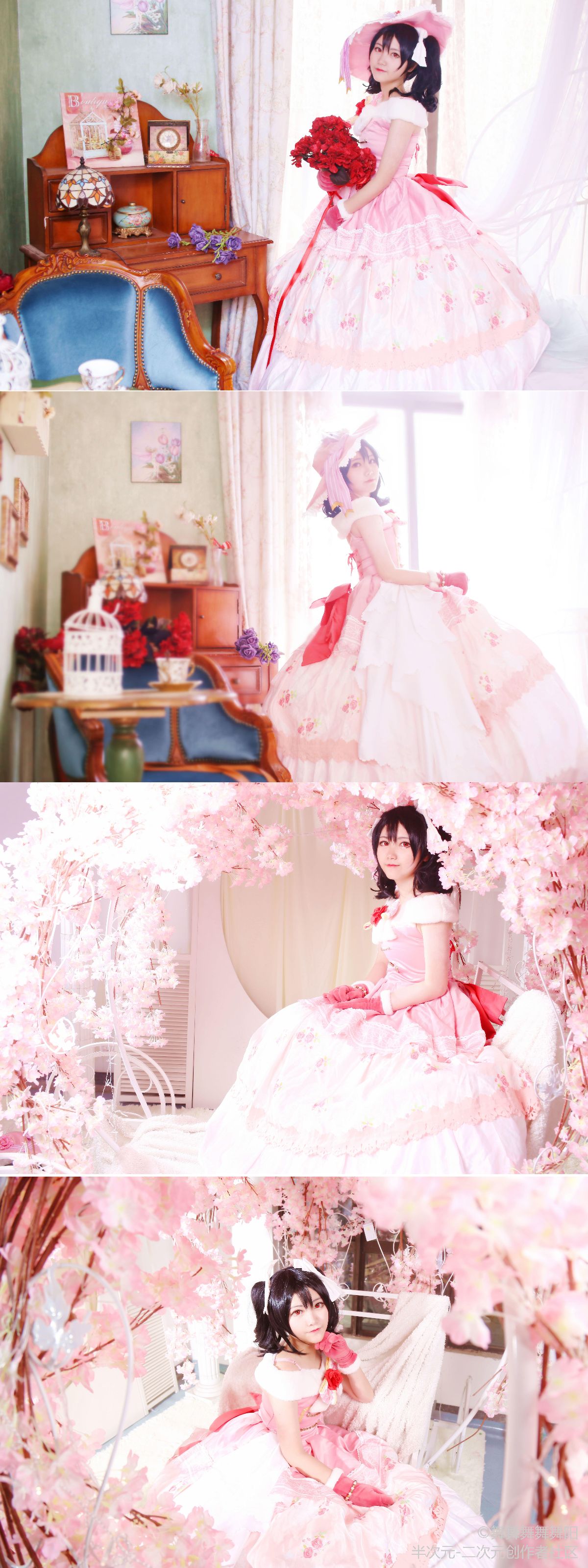 《lovelive!》矢澤妮可宮廷禮服舞踏會 C O S P L A Y 128/153 