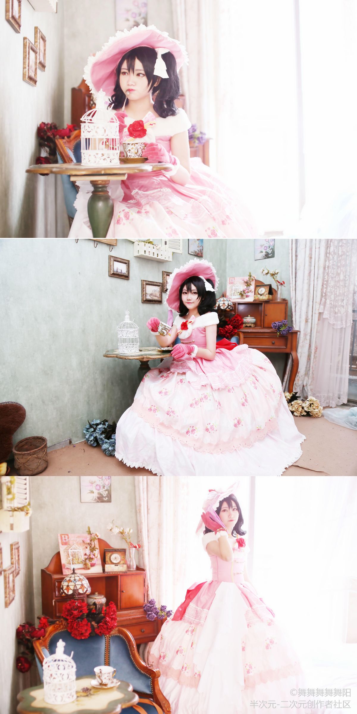 《lovelive!》矢澤妮可宮廷禮服舞踏會 C O S P L A Y 131/153 